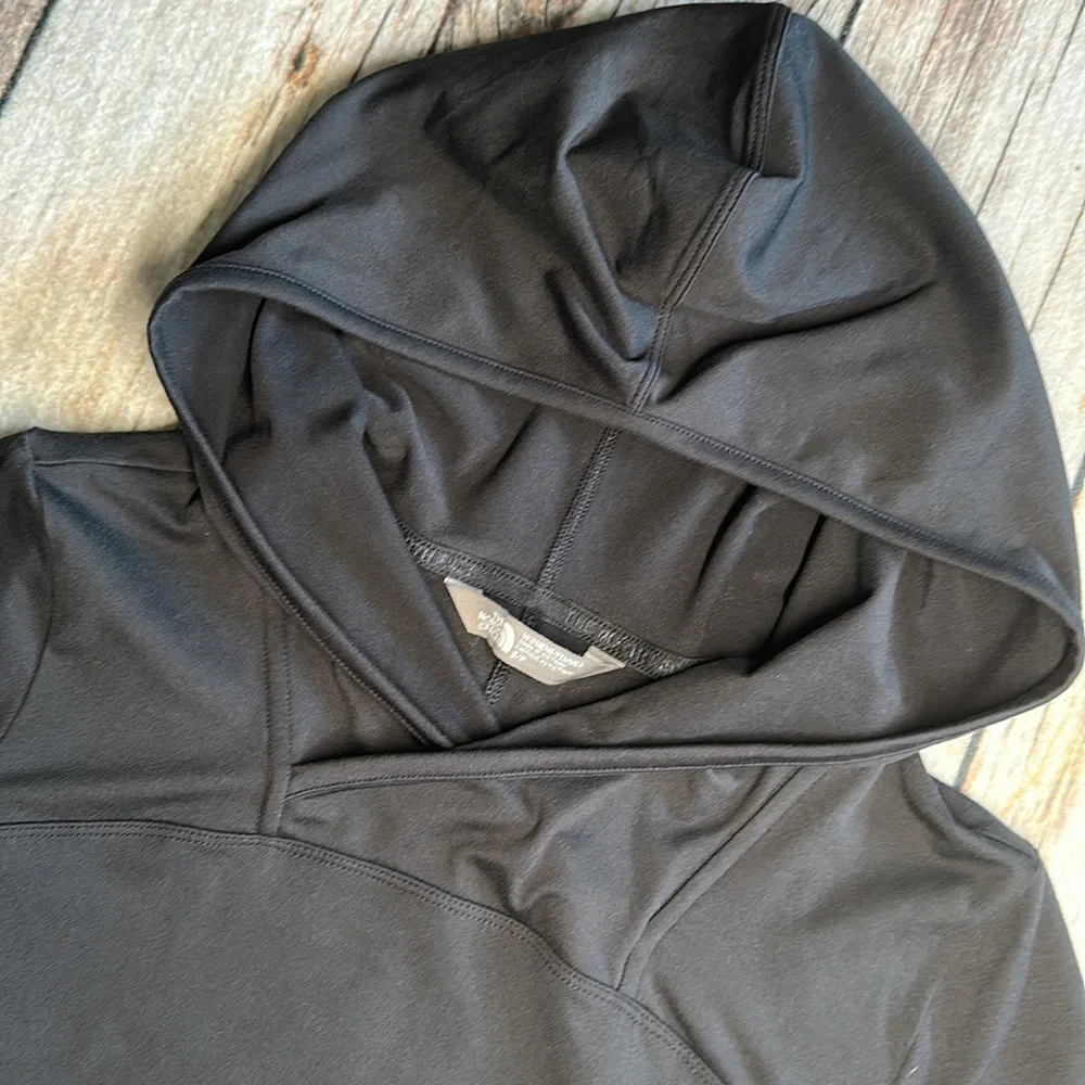 NORTH FACE hooded knit leisure dress